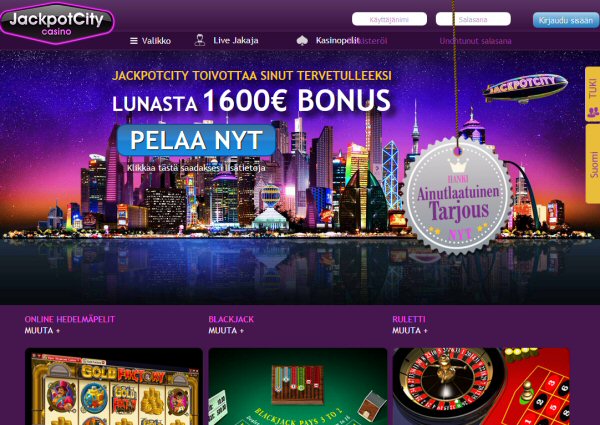 JackpotCity casinoaula